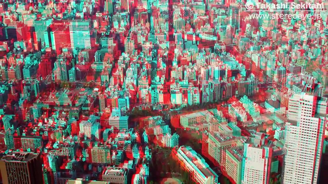 Tokyo best 3D Anaglyph ever