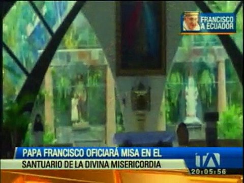 Papa Francisco oficiará misa en la Divina Misericordia