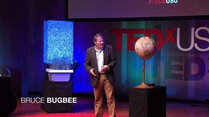 Turning water into food | Bruce Bugbee | TEDxUSU
