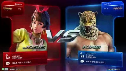 Tekken7 josie vs king