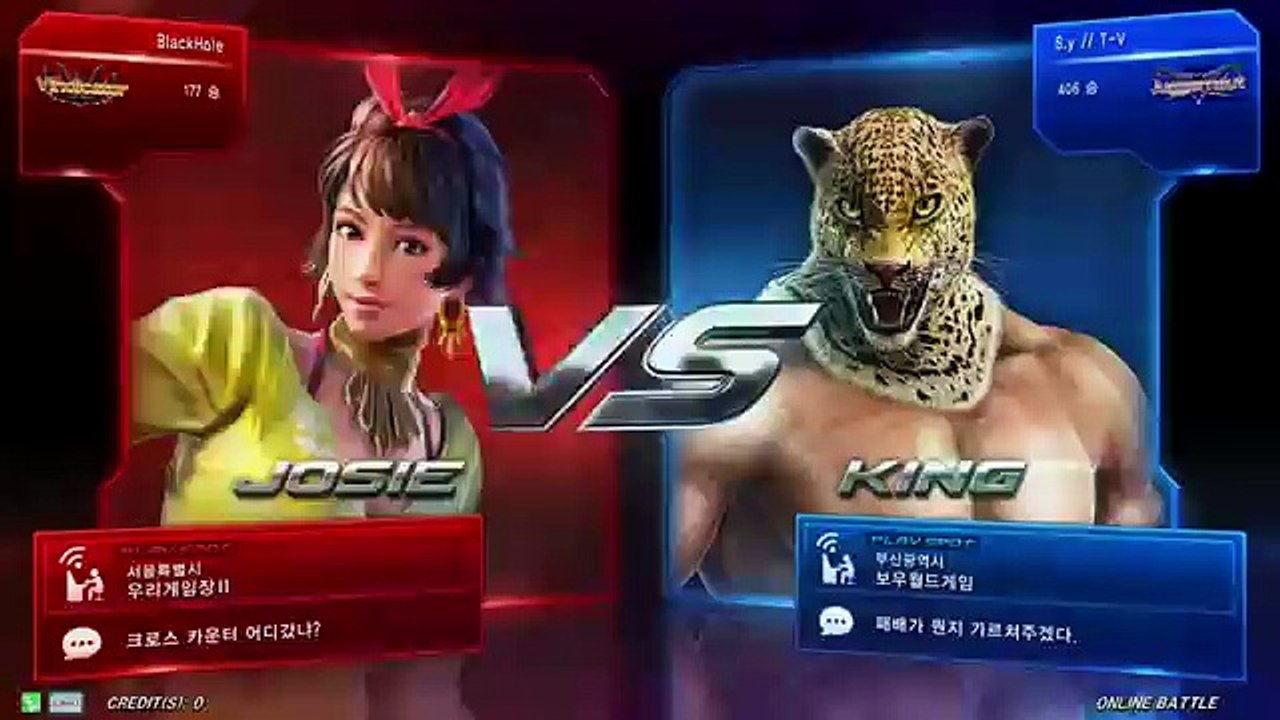 Tekken7 josie vs king
