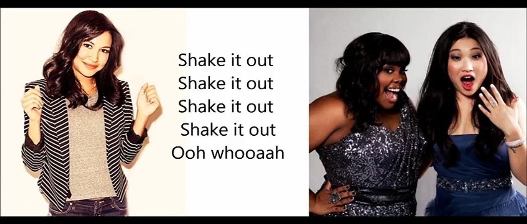 Glee - Shake it out Lyrics