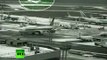 CCTV video of Tupolev 154 deadly crash landing in Moscow