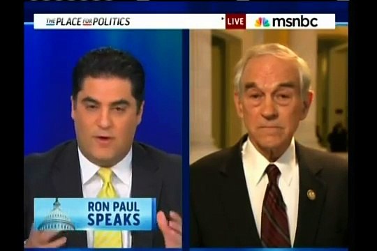 Ron Paul On 2012, Taxes, Unions & More (Cenk Uygur MSNBC Interview)