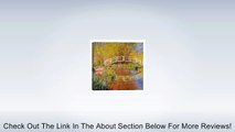 The Japanese Bridge - The Bridge in Monets Garden 1896 Stretched Canvas Art Print Review
