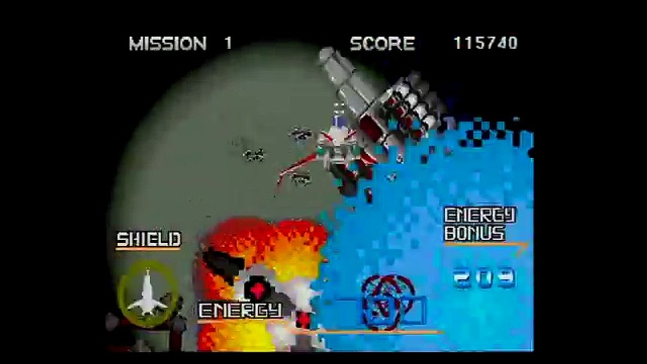 LET'S PLAY GALAXY FORCE II FOR SEGA SATURN GAME REVIEW