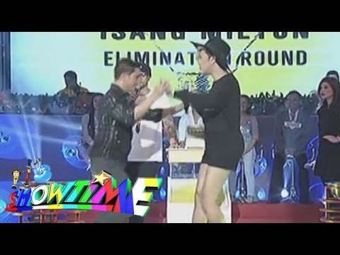 Vice Ganda and Mang Fernando dance ballroom
