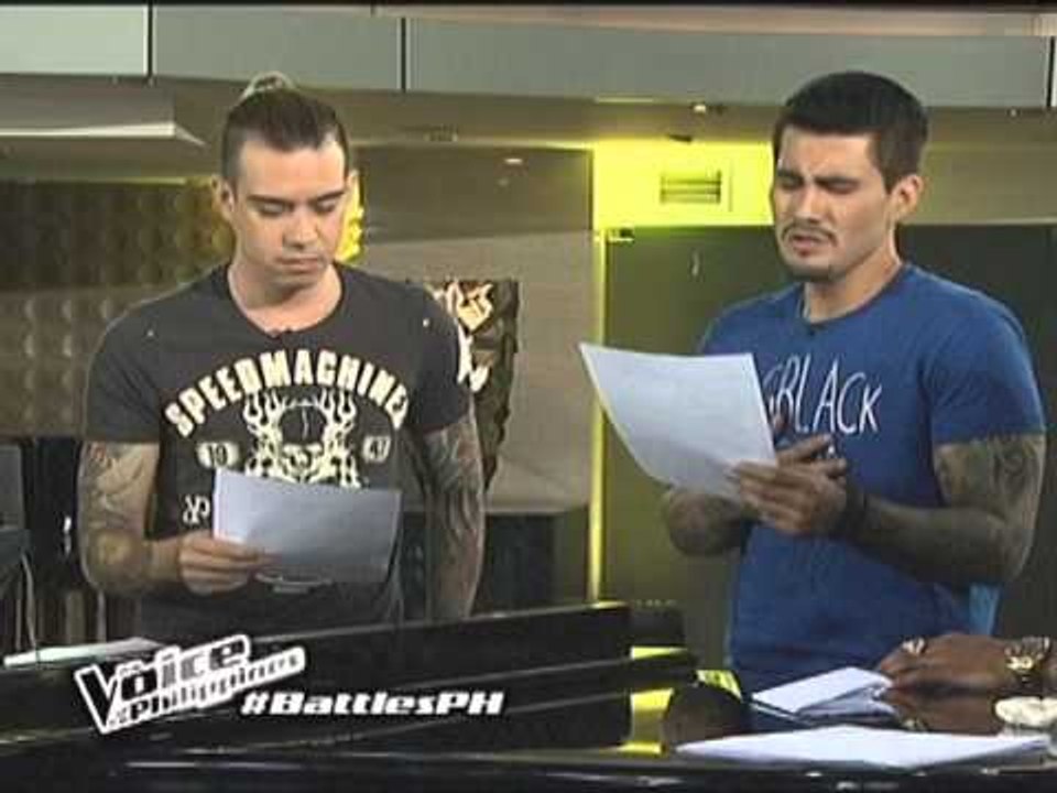The Voice: Bradley VS Jason Battle Rehearsal