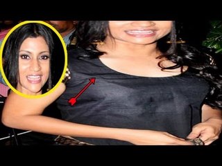Konkana Sen's White Bra Pads Seen At Kangana Ranaut Birthday Party