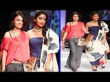 SENSOUS Models & Shriya Saran Walk The Ramp for Asmita Marwa Collection at the Lakme Fashion Week