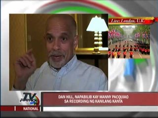 Dan Hill writing songs for Pacquiao’s album