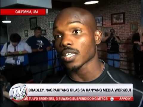 Apl.de.ap visits Pacquiao training