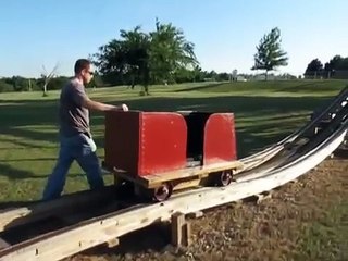 Chris Buck: Backyard Roller Coaster / Popular Mechanics