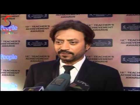 SMART Irfan Khan At The12th Teacher's Achivement Awards