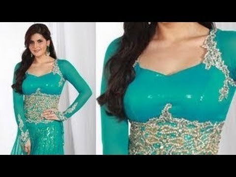 Zarine Khan Perfect HOT Bosoms Spotted @ Gr8! Women Awards 2013