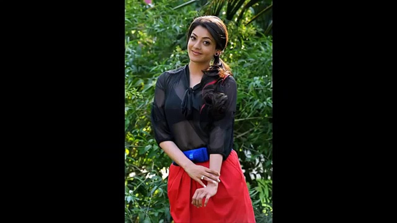 Kajal Agarwal Hot Black Dress Photos