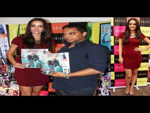 SEXY Angela Jonsson Unveils Grazia Magazine Special Cover Issue !