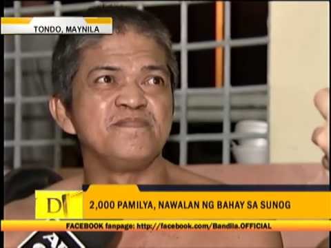 2,000 families go homeless after Tondo fire