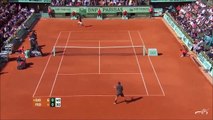 Amazing Points -Djokovic vs Federer -  Roland Garros I HD