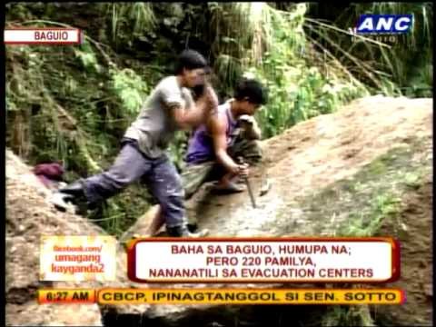 220 families in Baguio, Benguet remain in evacuation centers