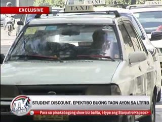 EXCL: Student discount takes effect for taxis, FX