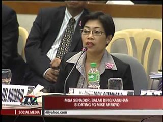 Senators plan to sue Mike Arroyo