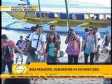 Thousands flock to Batangas port for long break