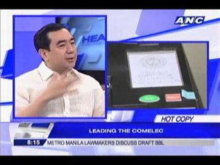 COMELEC Chair shrugs off psychiatry issue