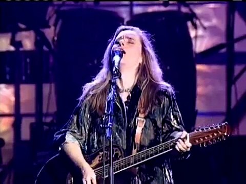 Melissa Etheridge performs Janis Joplin Rock and Roll Hall of Fame Inductions 1995