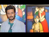 Ritesh Deshmukh Inaugurates 'Angelic Radiance' Art Exhibition !