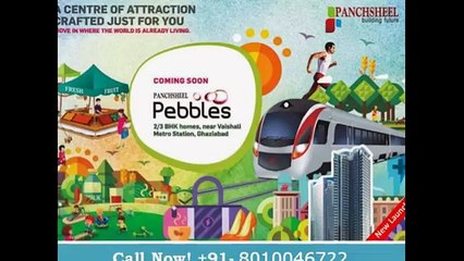 Panchsheel Pebbles 2 BHK flats in Vaishali Sector 3