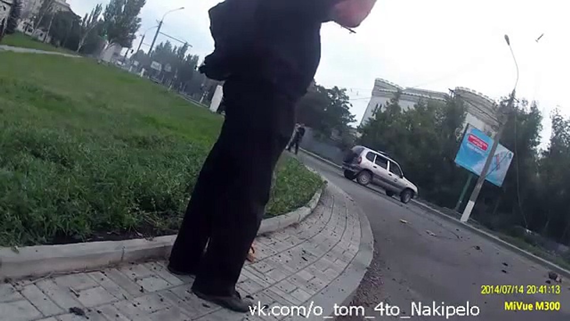 Война Украина Россиия Луганск (2) Оперативный обзор обстреляных кварталов! Видеорегистратор! Украина