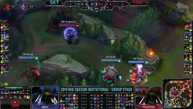 Bug sur Sejuani entre Fnatic et SKT T1 - MSI 2015 - League of Legends
