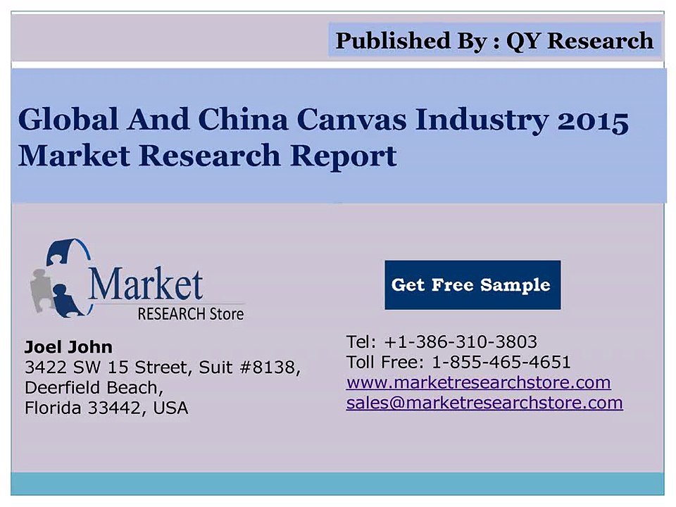 Global_and_China_Canvas_Industry_2015_Market_Resea