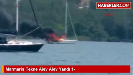 Milyon Dolarlık Yat Yandı