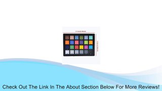 pangshi� Stereoscopic 24 ColorCard and User Guidebook ColorChecker Classic Review