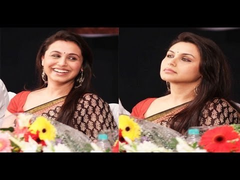 Rani Mukherji Looks BEAUTIFUL @ Support Women Empowerment at the Mumbai Police Women Interface