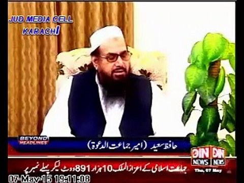 Beyond Headlines - Ameer JUD Hafiz M Saeed Talk Show Part 1