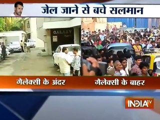 2002 Hit and Run Case Salman Khan Returning Home After Furnishing Bail Bond