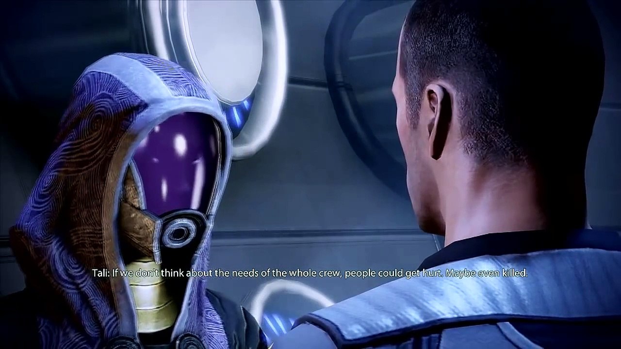 Mass Effect 2 - Tali Romance, All Scenes [HD]