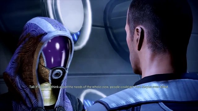 Mass Effect 2 - Tali Romance, All Scenes [HD]