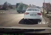 Russian Car Crash - Mother Father Gentleman Road Raging Russian Style