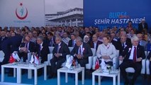 Bursa Sağlık Bakanı Müezzinoğlu Bursa Hastaneler Kampüsü Temel Atma Töreninde Konuştu