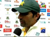 Misbah praises bowlers