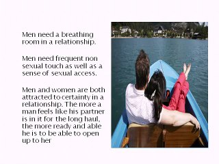 What men are looking for in a relationship