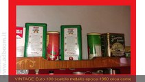 TORINO,    SCATOLE METALLO EPOCA 1960 CIRCA COME NUO CIRCA VINTAGE EURO 100