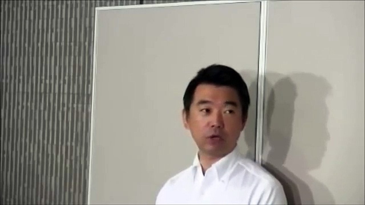 橋下徹　「別に ABCさんに僕は言ってるわけじゃない。」