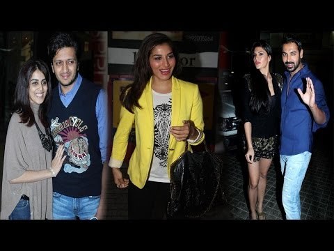 Hot Bolly Celebs Spotted @ Special Screen of Race - 2