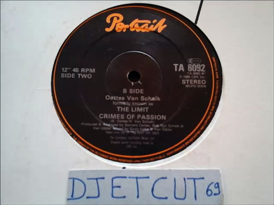 OATTES VAN SCHAIK formerly known as THE LIMIT -LOVE ATTAXX(Extended Version)(RIP ETCUT)PORTRAIT REC 85