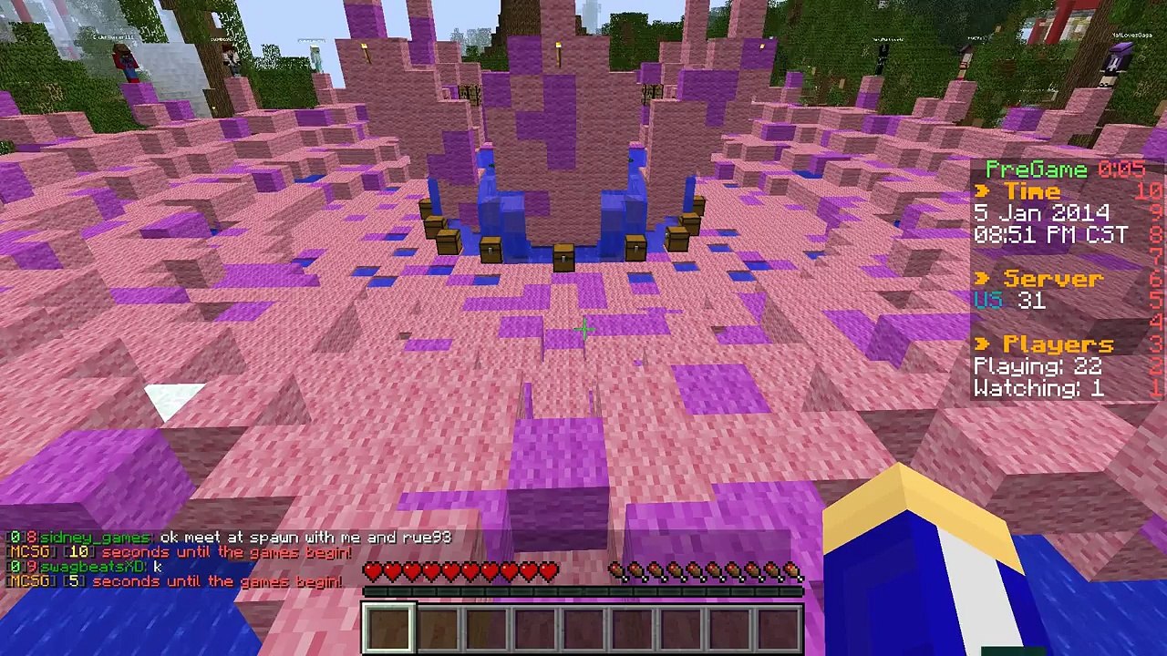 Minecraft: Eat The Gold Apple! - Survival Games Match 17